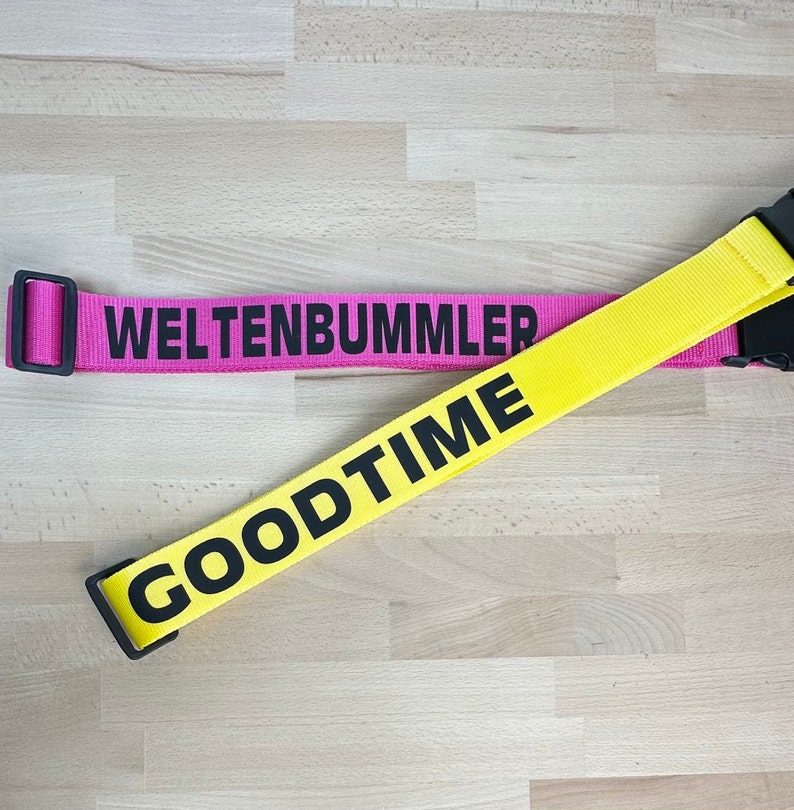 Personalized luggage strap Printed luggage strap Luggage Strap, Individually Adjustable Safe Mother's Day Gift Bild 2