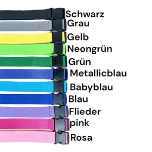 Personalisierter Kofferband Koffergurt bedruckter ICON Gepäckgurt Personalized luggage strap individuell verstellbar sicher, Geschenk, Gift Bild 8