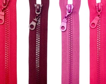 Reißverschlus  80 cm Zipper fermeture éclair teilbar Grob Vielseitig Hochwertig, für Jacken Röcke Hosen u.v.m