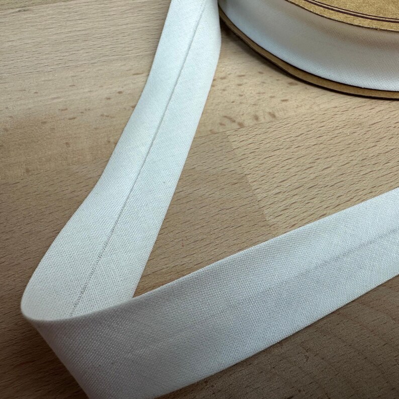 Bias tape 5 meters 20 mm binding tape edge tape 100% cotton various colors quality tape very soft image 7