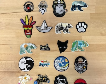 Patch, iron-on motif, iron-on image, iron-on application, patch, DIY, patch