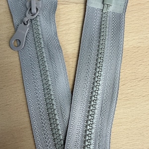 Reißverschluss fermeture éclair zipper von 4cm bis 80 cm , Reißverschluss teilbar, Grob, Vielseitig Hochwertig für Jacken, Röcke, Hosen Bild 4