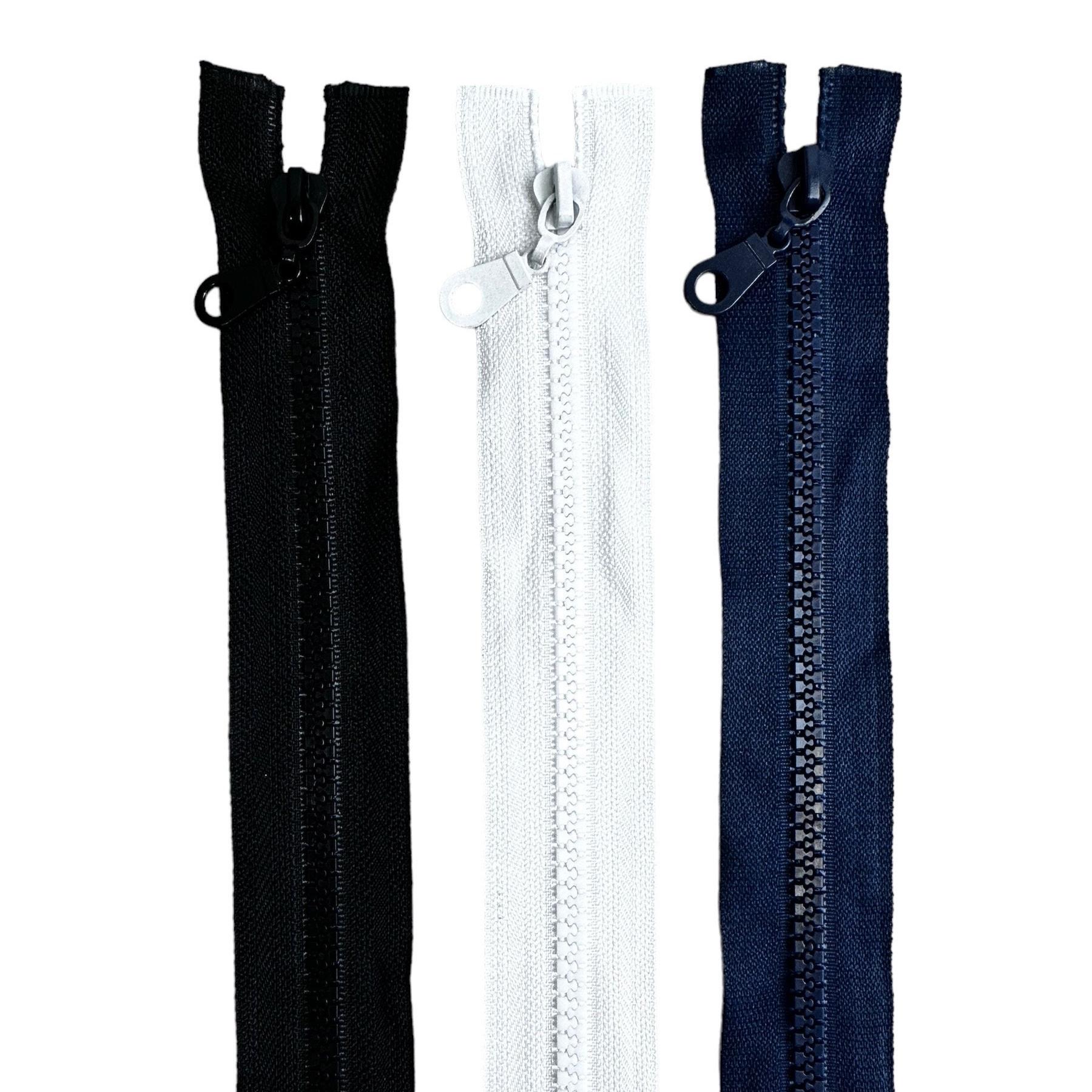 Zweiwege Reißverschluss teilbar  10 cm bis 80 cm Zipper fermeture éclair, teilbar, Grob Vielseitig, Hochwertig, für Jacken, Röcke, Hosen