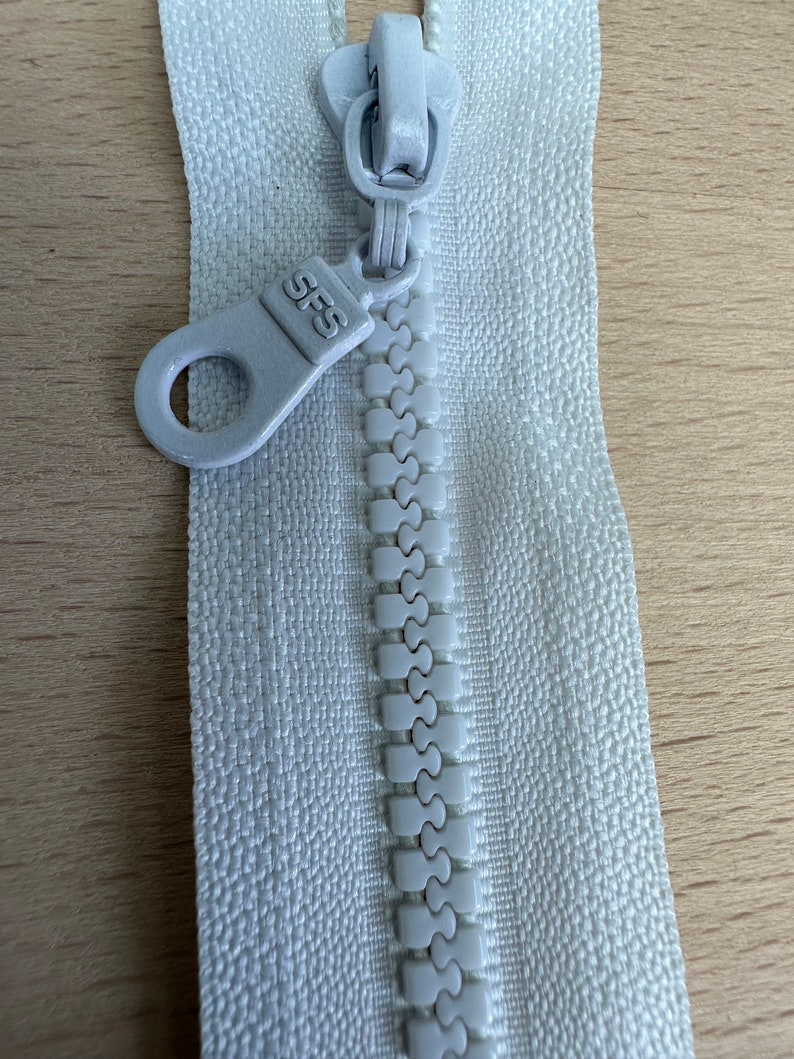 Reißverschluss, Individuelle Längen von 2cm bis 80 cm, Reißverschluss, Zipper, teilbar Grob Vielseitig Hochwertig für Jacken, Röcken u.v.m Bild 6