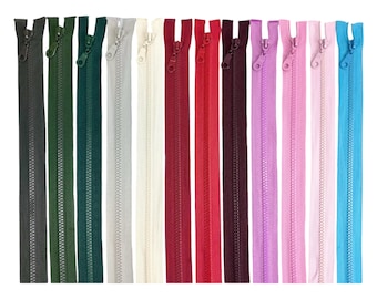 Reißverschluss teilbar individuelle Länge von 4cm bis 80 cm Zipper fermeture éclair DIY-Projekte Taschen Röcke Jacken Mäntel Hosen