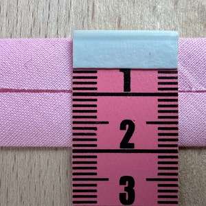 Einfaßband, Kantenband, Schrägband 2cm breit, Längen in 3 m und 5 m, sehr weich 100 % Baumwolle, verschiedene Farben Hohe Qualität Bild 5