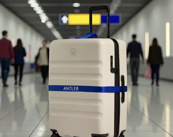 Personalizes luggage strap