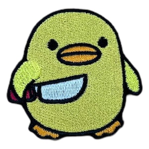Patch, chick, iron-on motif, iron-on image, iron-on application, patch