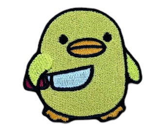 Patch, chick, iron-on motif, iron-on image, iron-on application, patch