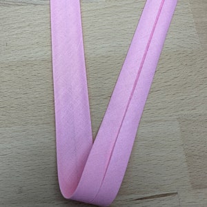 Binding tape, edge tape, bias tape 2 cm wide, lengths in 5 meters very soft 100% cotton, various colors High quality image 8