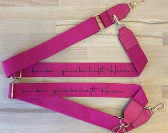 Personalized bag strap, handbag, sports bag, travel bag, laptop bag