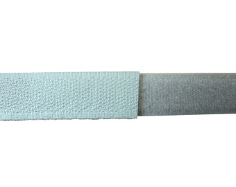 Cinta de velcro, cinta de velcro premium para coser en cinta de velcro y cinta de gancho Color: blanco, ancho 2 cm, longitud 1 metro o 3 metros.