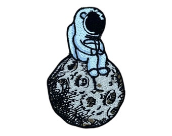 Patch, astronaut, iron-on motif, iron-on image, iron-on application, patch