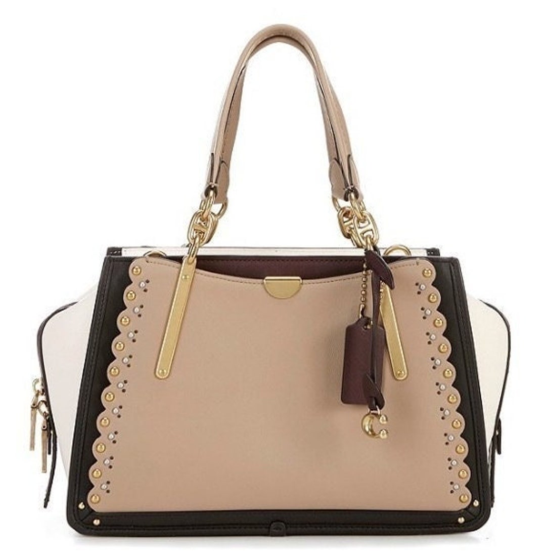 NEW COACH DREAMER Crossbody 2WAY Street Style Studded Street Style Crossbody 2WAY Bi color Elegant Style Material Leather Etsy