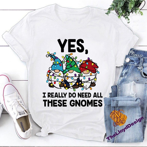 Summer Time Gnomes USA Vintage T Shirt Men Fashion 2023 Women T Shirt Short  NEW