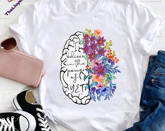 Power of yet Shirt Growth Mindset Shirt I Believe in the - Etsy