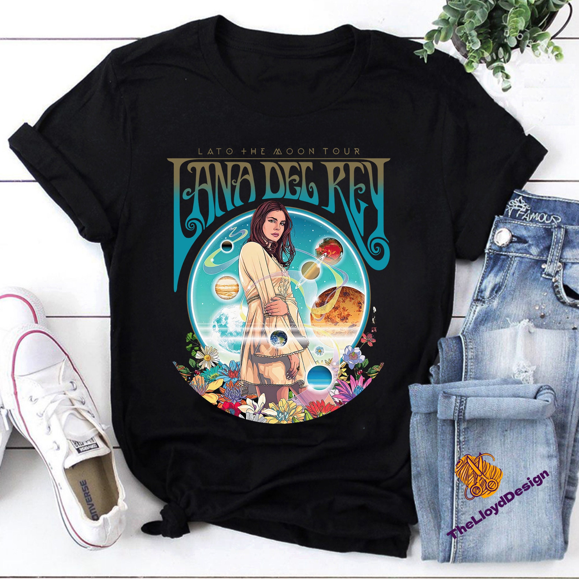 Discover Lana Del Rey T-Shirt, Lana Del Rey Fanart Shirt, Lana Del Rey 2023 T-Shirt