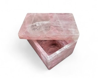 ヴィンテージ インコレイストーン ジュエリーボックス アート 小物入れ