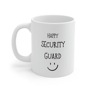 Coffee Mug for Security Guard, Gift for Security Guard, Security Guard Mug, Coworker Gift, Gift for Coworker, Fun Mug