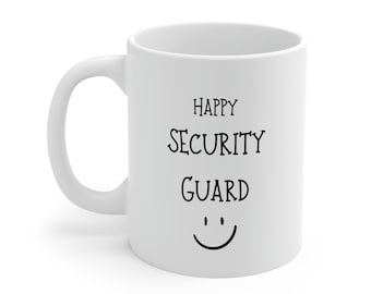 Coffee Mug for Security Guard, Gift for Security Guard, Security Guard Mug, Coworker Gift, Gift for Coworker, Fun Mug