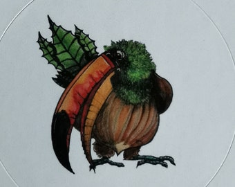 1 Toucan / Chestnut Sticker from the Fantastic Creatures collection