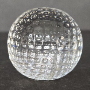 Atlantis Crystal golf ball paperweight