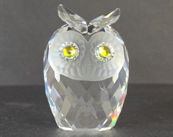 Swarovski Crystal SMALL / MEDIUM OWL #010016 - Etsy