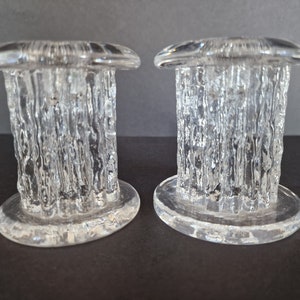Vintage Kosta Boda &#39;Rurik&#39; Candlesticks by Ann & Göran Warff