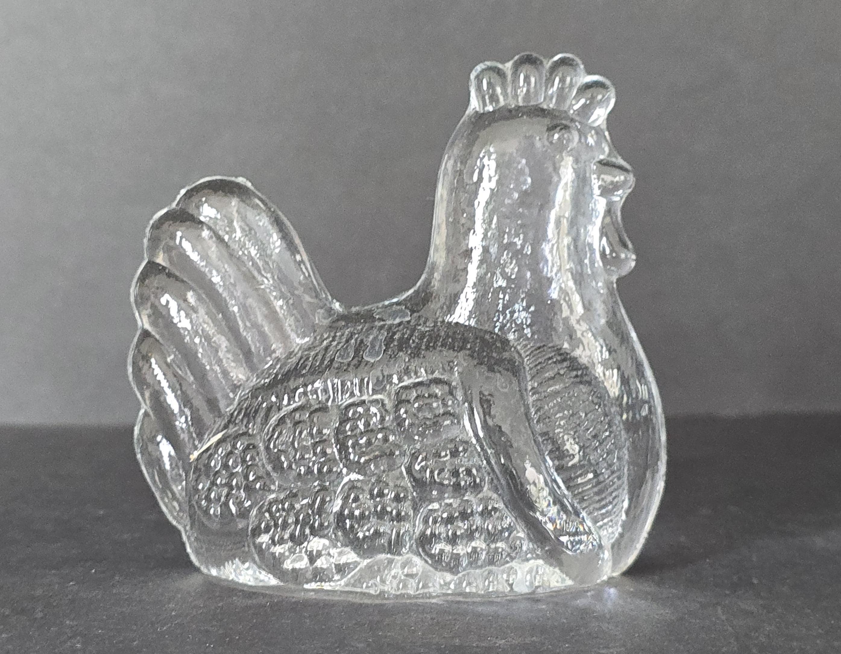 Kosta Boda Hen/chicken, Designed by Bertil Vallien in the 70s - Etsy
