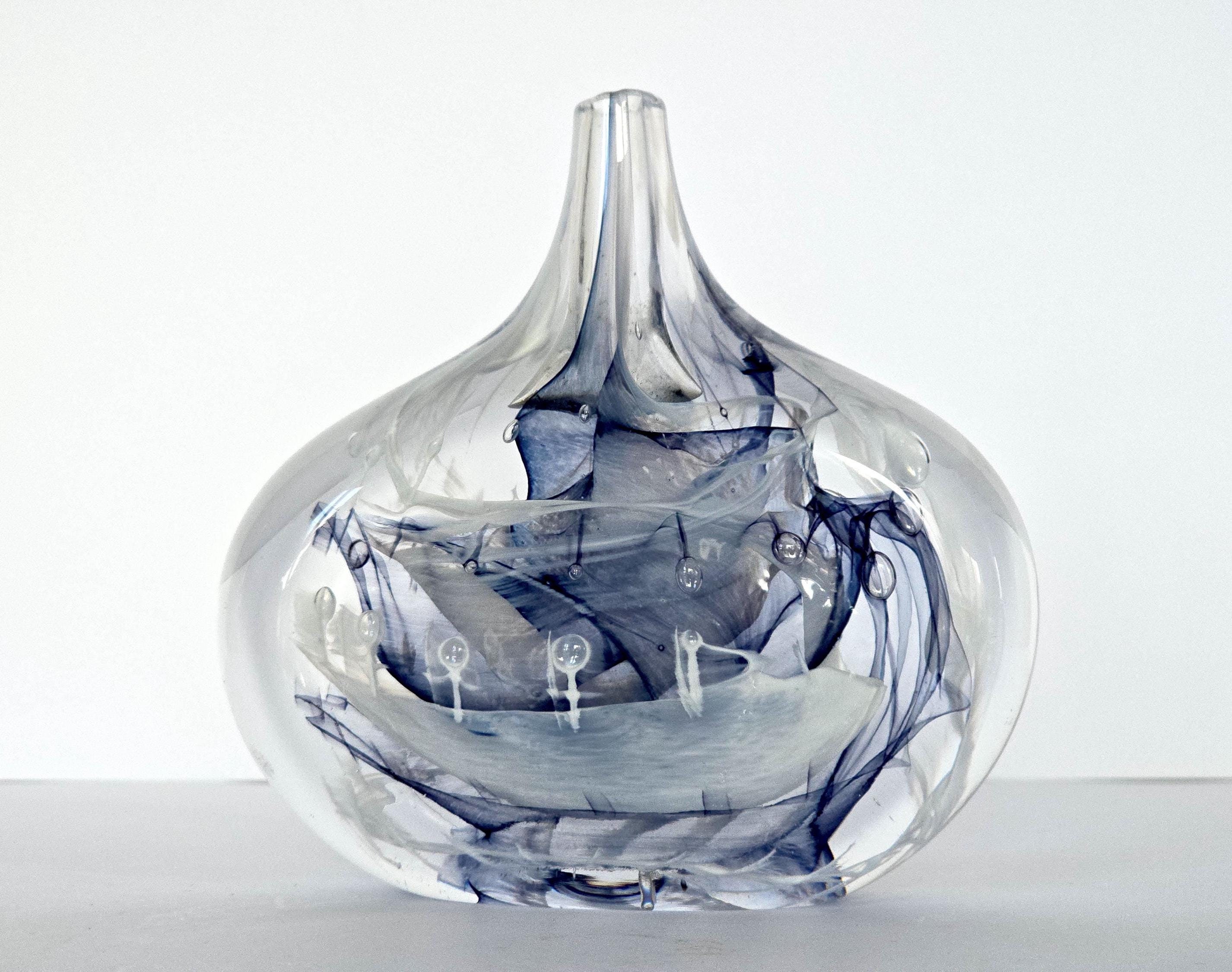Isle Of Wight Glass Vase 22K To.512 | eBay