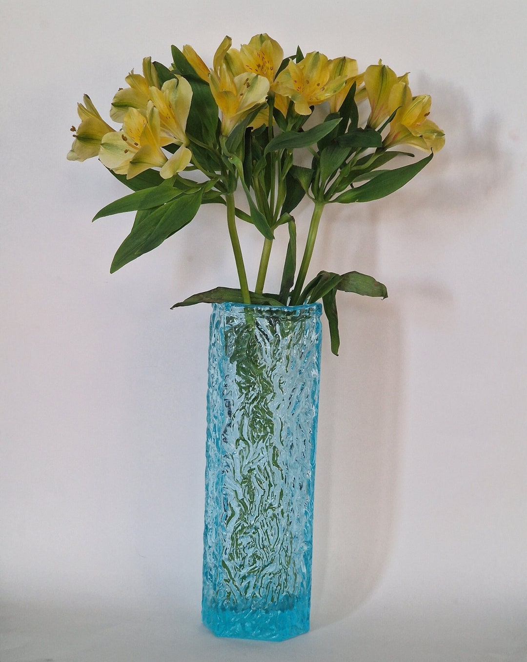 透明ガラス リブデザイン花瓶 透明ガラス リブデザイン花瓶 クリアガラス リブデザイン 花瓶