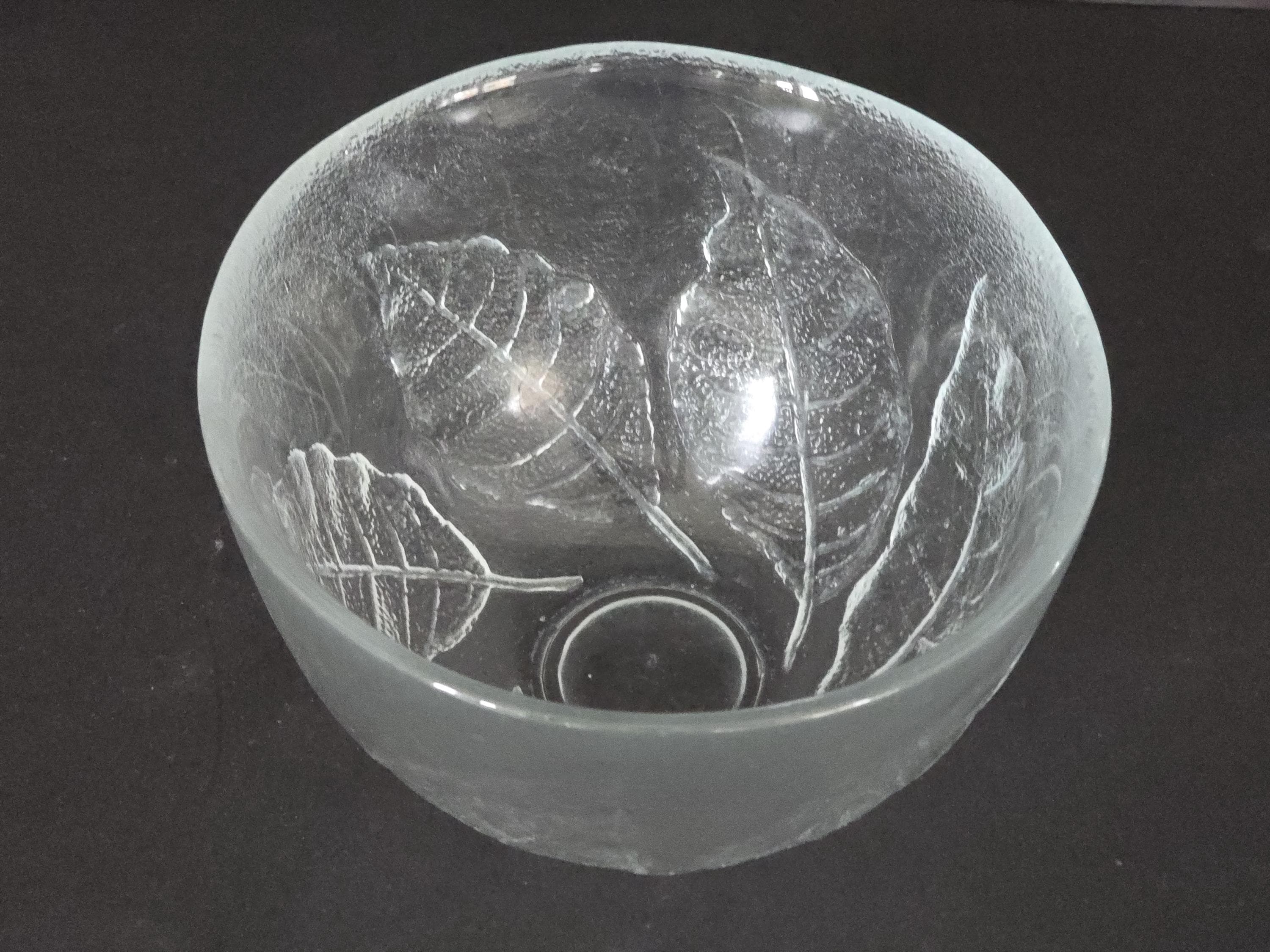 Vintage kosta boda leaf - Etsy 日本