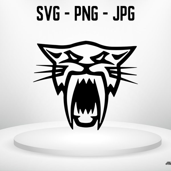 Artic Cat Head Svg Png Jpg Circut File Cut and Print Ready