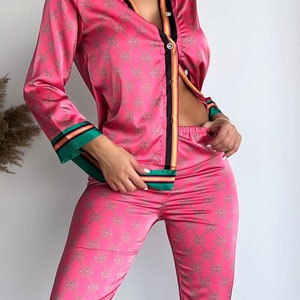 louis vuitton pajamas pink