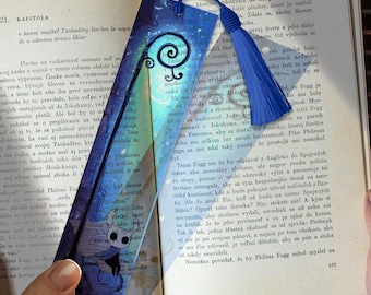 Hollow Knight Dream Bench Stained Glass Bookmark, Gaming Bench Page Marker, Fantasy Hollow Knight acrylic art,Custom Personalized Decor Gift