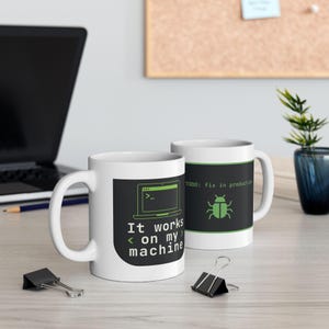 Taza con forma de consola de programación / Taza de café divertida para programadores