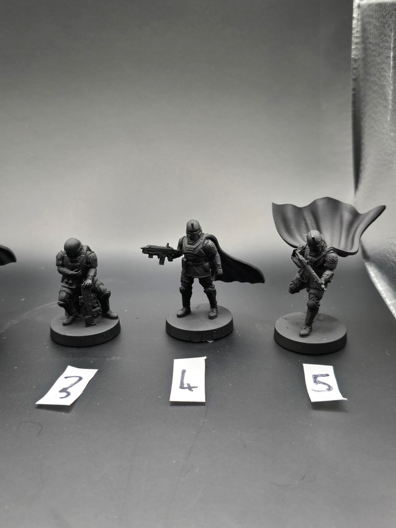 Hell divers figurines/miniatures image 4