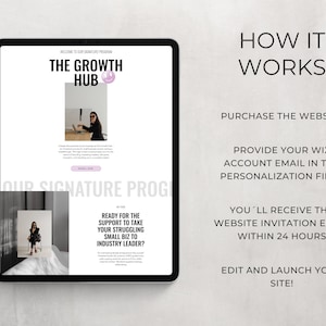 wix sales page template wix website landing page template sales funnel opt in lead magnet