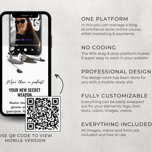 wix mobile responsive website template sales page template wix for coaches and service providers