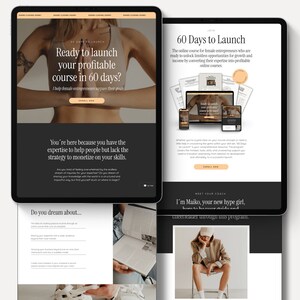 wix sales page website template wix landing page course creator website program web design course creator wix website