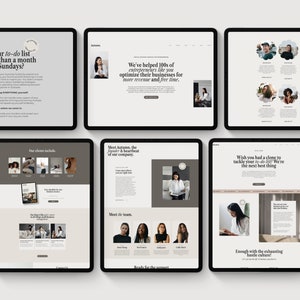 wix website template coach service provider website minimal website template aesthetic website va website wix website social media manager wix template small business wix entrepreneur website