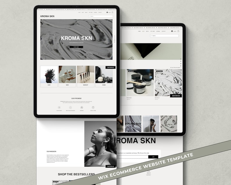 Wix Website Template E commerce Wix Online Store Template Modern Wix