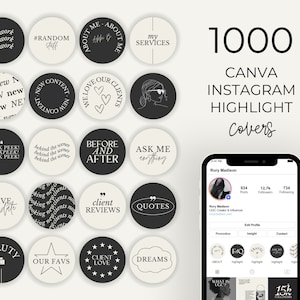 Minimal Instagram Highlight Covers Neutral Story Instagram Highlight Template Instagram Bundle Minimalist IG Story Icons Insta Highlight
