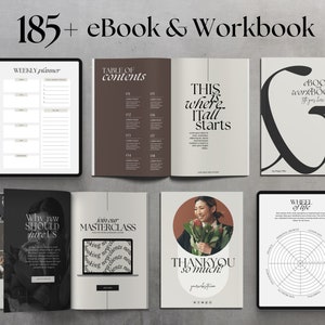 eBook Template Canva Workbook Digital Template Lead Magnet Business Template Coaching Worksheet Template Coaching eBook Canva Template
