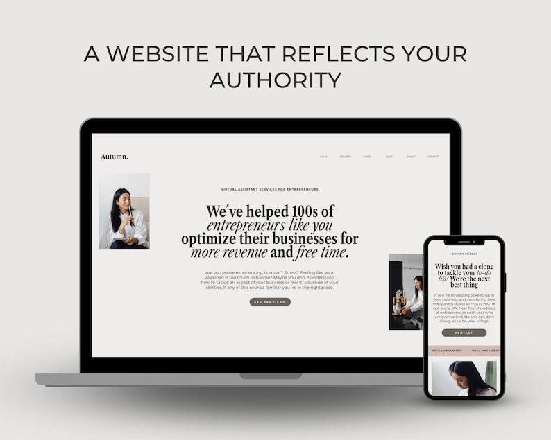wix website template coach service provider website minimal website template aesthetic website va website wix website social media manager wix template small business wix entrepreneur website