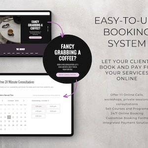 wix website template booking system course creator wix sales page