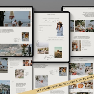 Photography Portfolio Website Template for Wix Wix theme Wix Design wix website template for photographers portfolio template