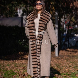 Alpaca Rex Coat/Real Fur/Quality Rex/Lux Clothing/Women&#39;s Outerwear/Quality Best Fur Coats/Rex Fur Jacket/Outerwear