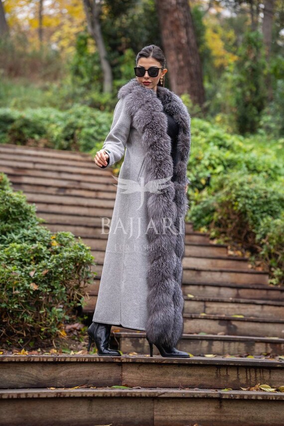 Pelzjacke Fuchsjacke Alpaka Fuchsjacke, Echte Fuchspelz, Fox Frost