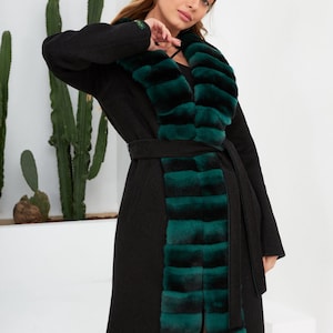 Alpaca Rex Coat/Real Fur/Quality Rex/Lux Clothing/Women&#39;s Outerwear/Quality Best Fur Coats/Rex Fur Jacket/Outerwear